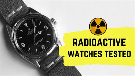 rolex radiation material